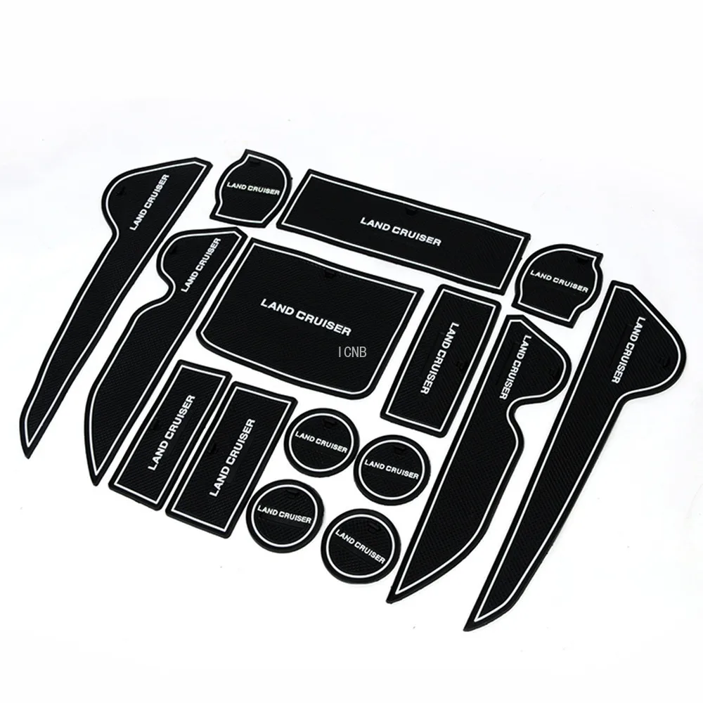 

Резиновый нескользящий коврик для дверей автомобилей Toyota Land Cruiser 200 2008 -2019