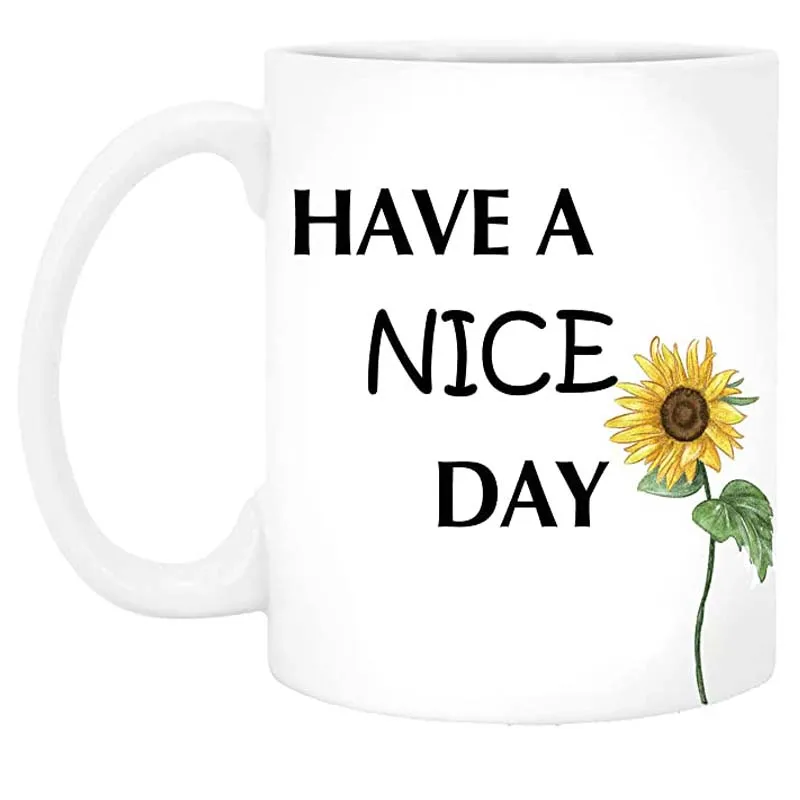 Забавная Кофейная кружка для хорошего дня кофейная чайная чашка забавная