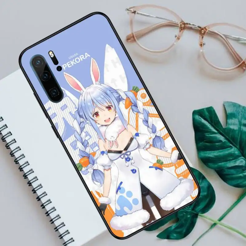 

Hololive Usada Pekora Gawr Gura Phone Case For Huawei P40 P20 P30 lite Pro P Smart 2019 Mate 40 20 10 Lite Pro Nova 5t