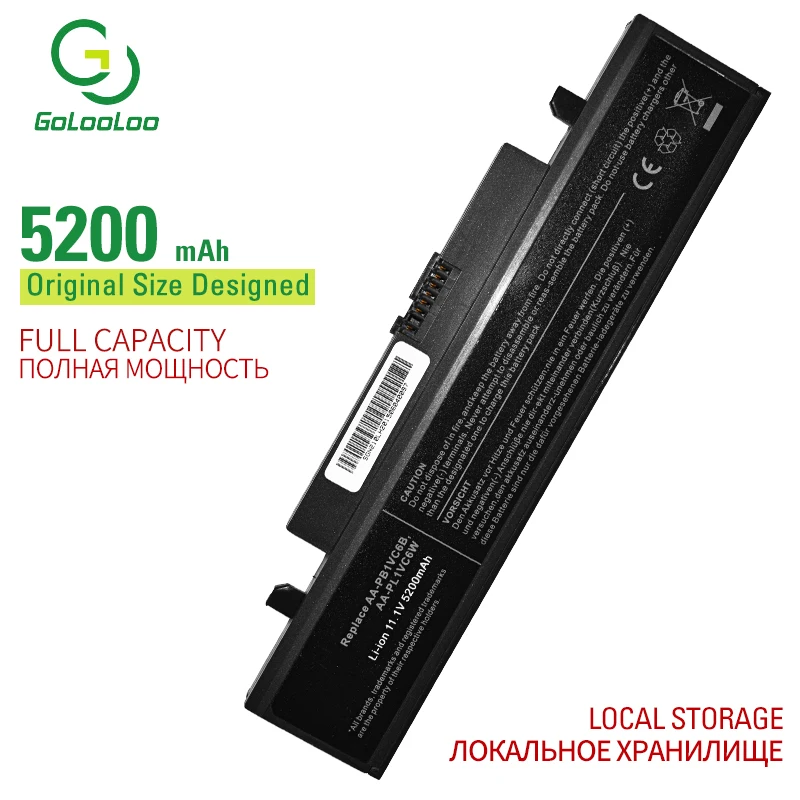 Gololoo 6 ячеек батарея для ноутбука samsung N210 Malo Plus N220 Maroh X420 Aura SU2700 Aven X520 SU4100 NB30