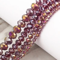 46810mm glass crystal beads spacer beads diy bracelet necklace beads for charm jewelry making diy gift earring accessories