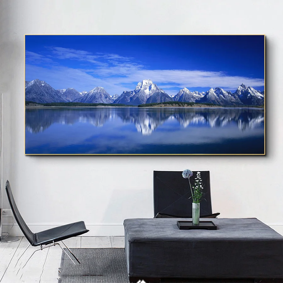 

Алмазная картина «сделай сам» большого размера, вышивка с изображением ледяных гор и озер, пейзажа, полноразмерная мозаика 5D N1445