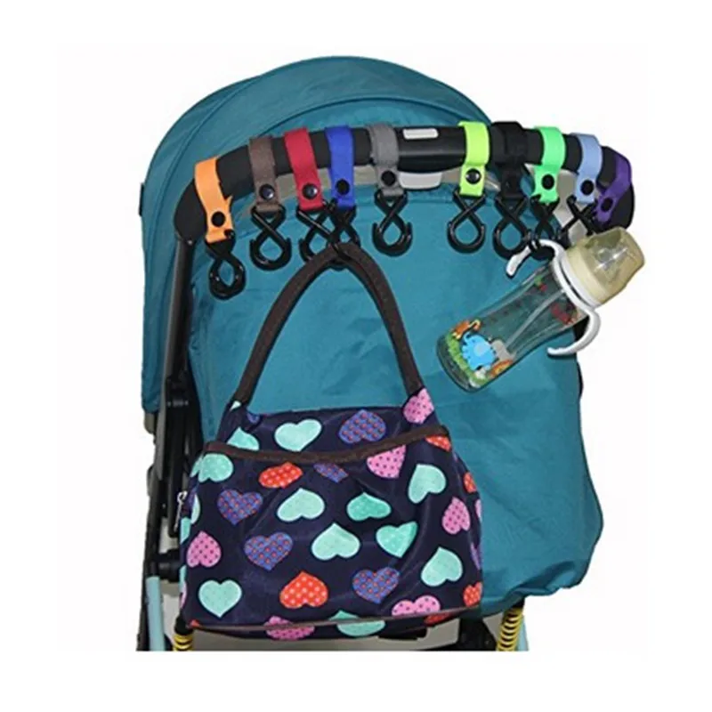 4 шт. крючки для детской коляски подвесные крепления на ремне 2 крючка