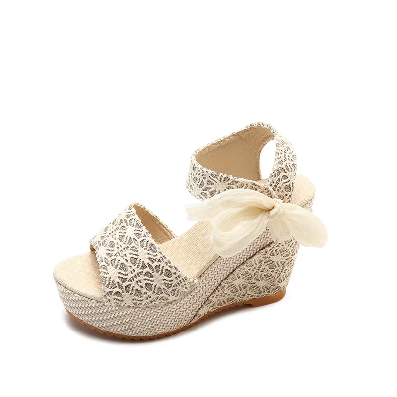 

2020 Summer Platform Sandals Fashion Women Sandal Wedges Shoes Casual Women Peep Toe 8cm Platform Sandals Casual Shoes NVLX42