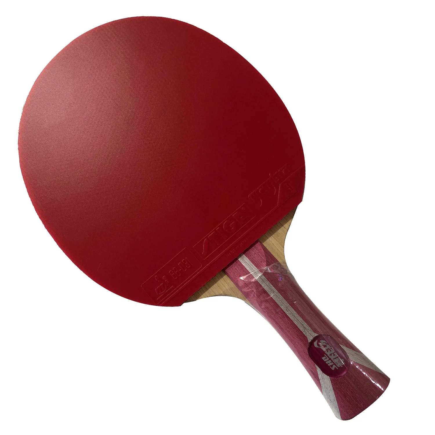 Профессиональная комбинированная ракетка DHS Hurricane BOX Blade с мантрой stiga H и TIBHAR EVOLUTION