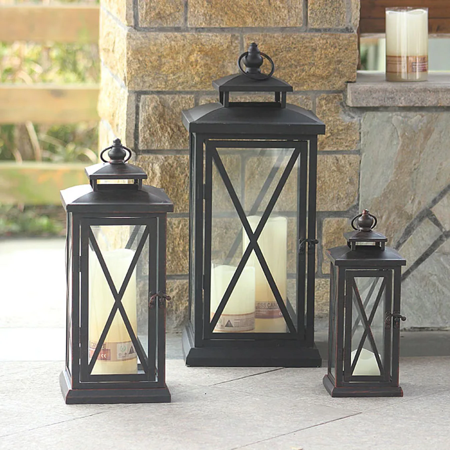 Простой держатель для свечей в европейском стиле из кованого железа свадьбы дня