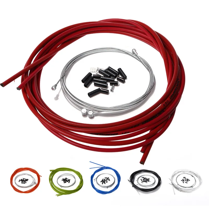 

Bike Bicycle Complete Front & Rear Inner Outer Wire Gear Brake Cable Set