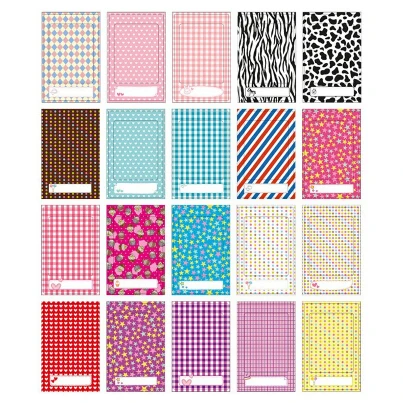 

20 Pcs/Lot DIY Colorful Scrapbook Memo Photos Frame Stickers For Instax Mini Film Photo Albums Home Decor Paper Stickers