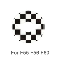 3d auto steering wheel center dedicated sticker for cooper f55 f56 f60 clubman countryman car accessories emblems