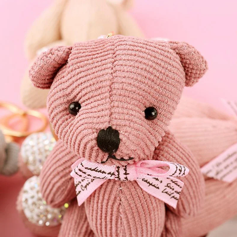 10 шт./лот маленький плюшевый мишка toys12 см Маленький Мишка с бантом мягкие игрушки