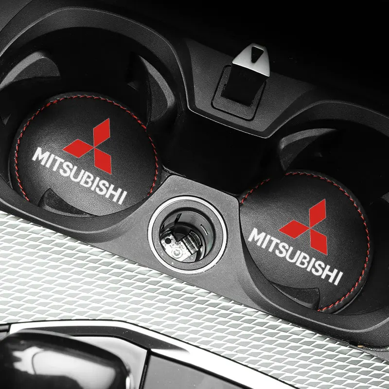 1 шт. автомобильный нескользящий коврик для подстаканника Mitsubishi asx outlander xl 3 lancer
