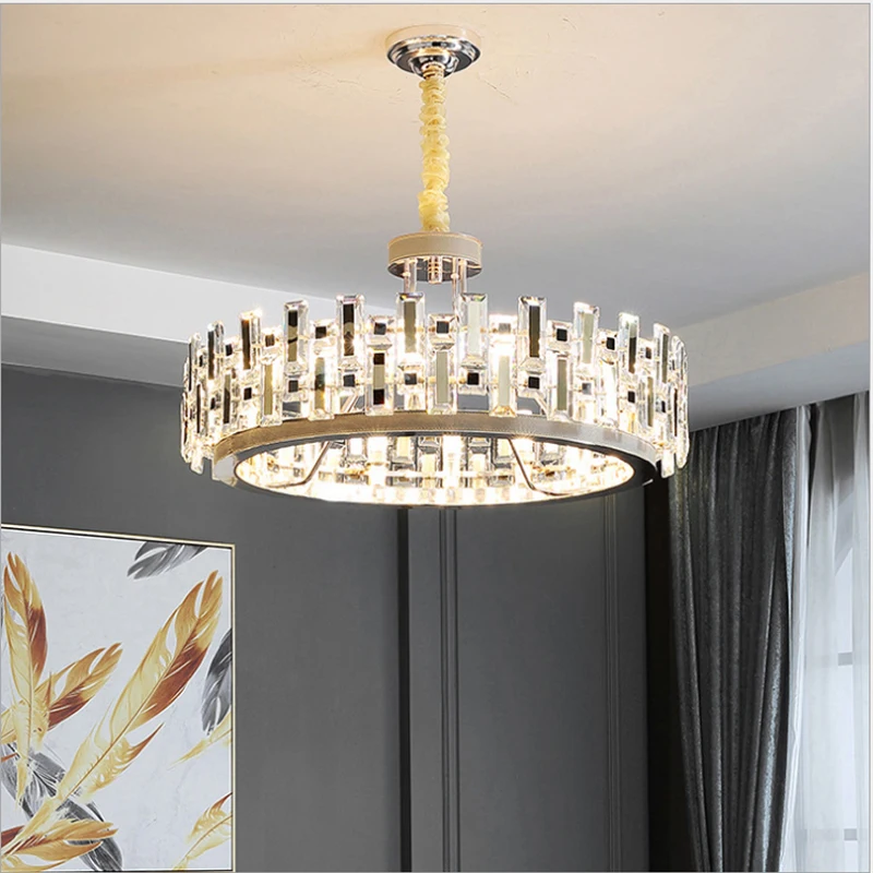

Modern Led Pendant Lights for Bedroom Home Living Room Decoration Kitchen Restaurant Crystal Hanging Light Fixture Pendant Lamp