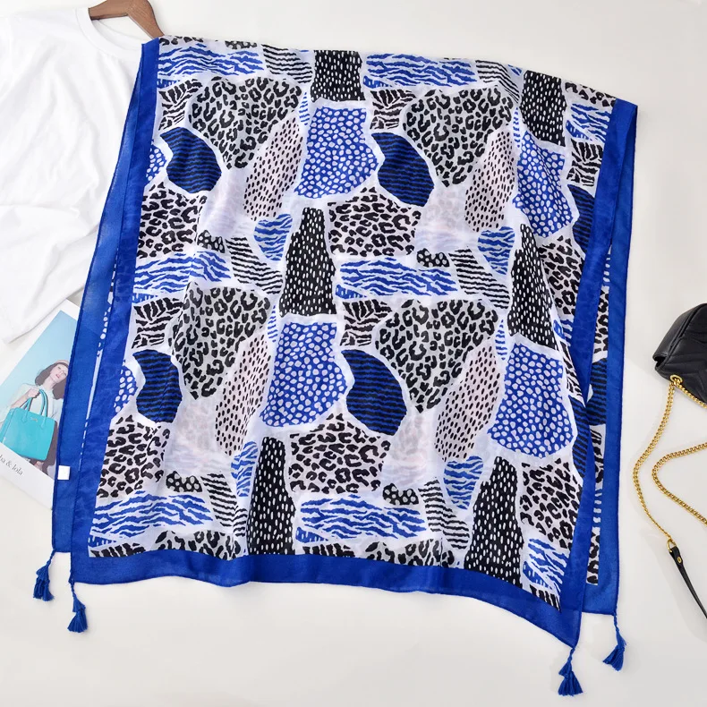 Женский солнцезащитный шарф в богемном стиле |