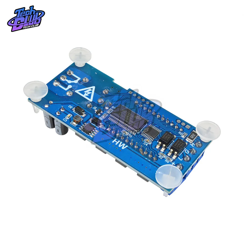 Микро USB цифровой ЖК дисплей реле времени задержки модуль DC 6 30 в управление