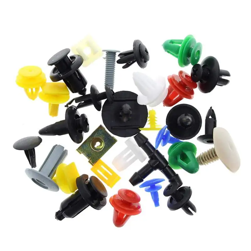 500 шт./компл. смешанный Автомобильный крепеж накладка на дверь панель заклепка