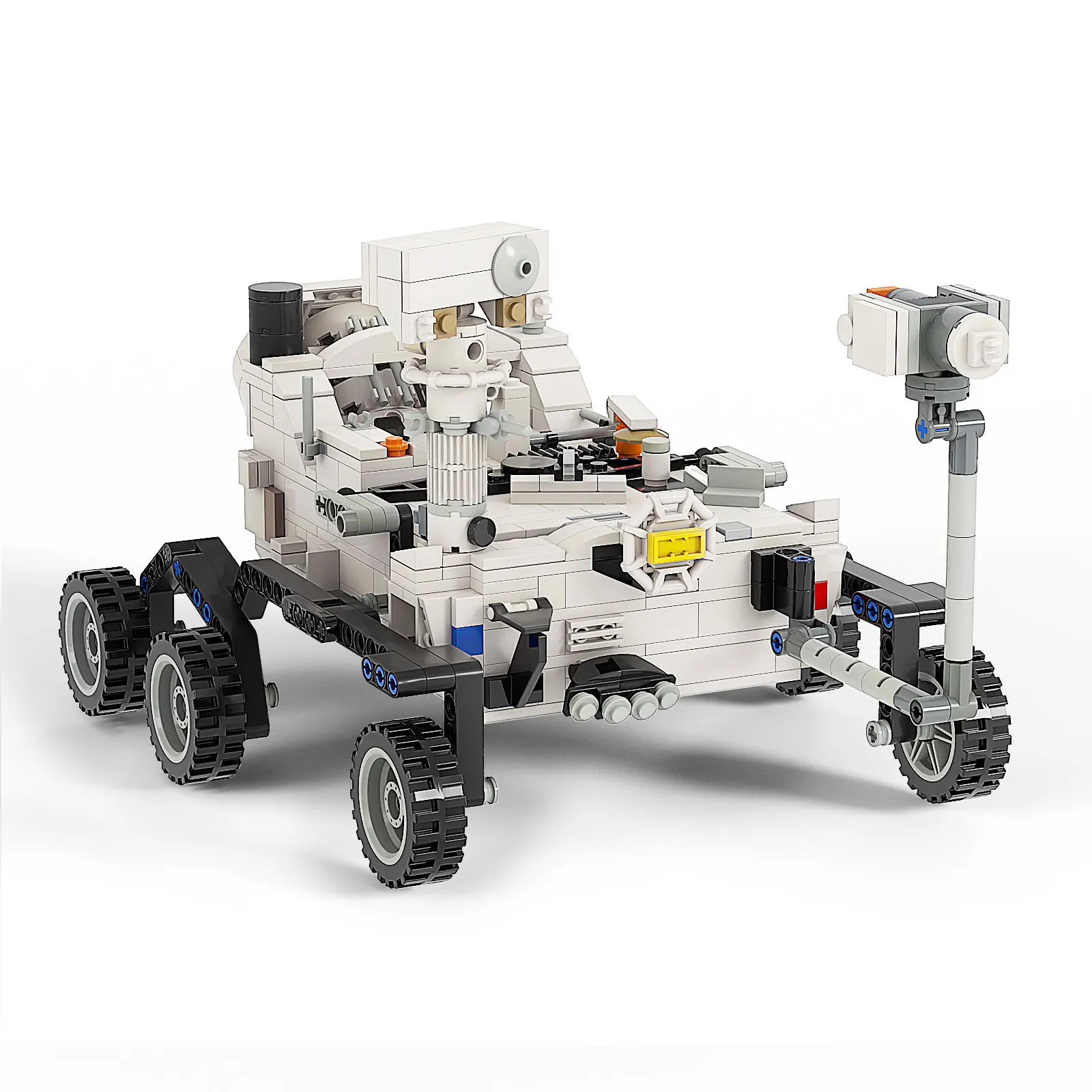 

MOC Space Explore Perseverance 2020 Mars Rover Building Blocks Kits High-Tech Bricks Set Brain Game Toy For Children Kids Gifts