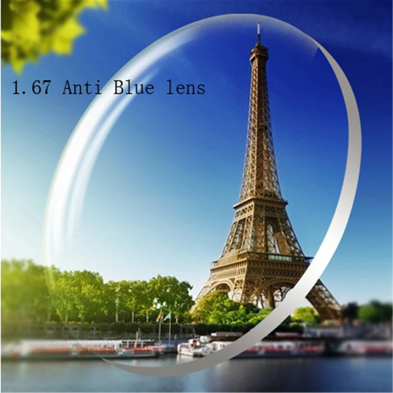 1.67 Anti-blue glasses lens