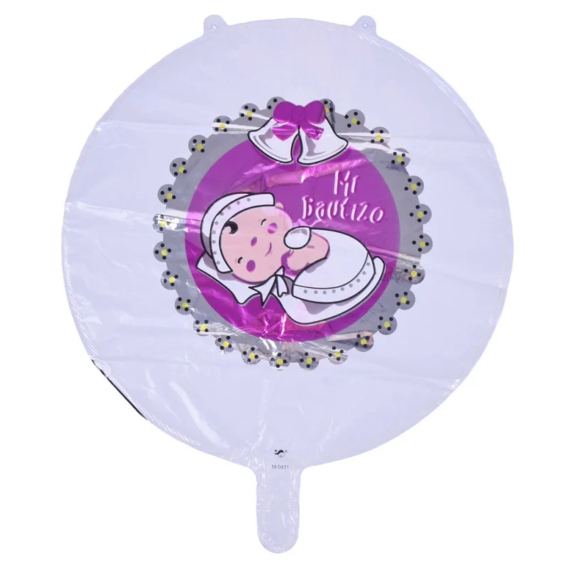 

1 шт. воздушный шар с днем рождения 18 дюймов круглый шар из алюминиевой фольги для домашнего торжества, вечерние украшения для детского душа