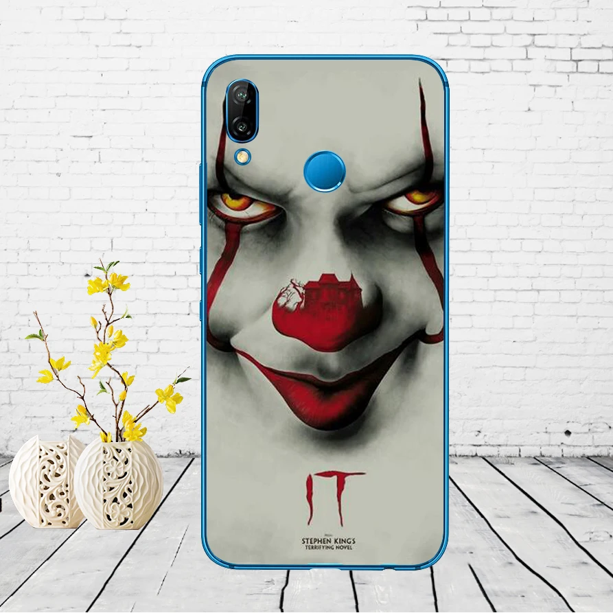 291DD Pennywise клоун ужас Мягкий силиконовый чехол для huawei P9 P10 P20 P30 Lite mate 10 20 PRO lite p smart чехол