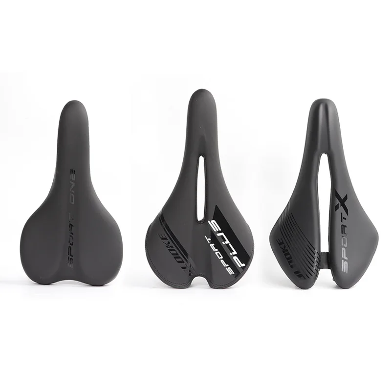 

Mountain Bike Saddle Road Bike Saddle Hollow Memory Foam Thickened Soft Slow Rebound Saddle Seat Cycling Saddle