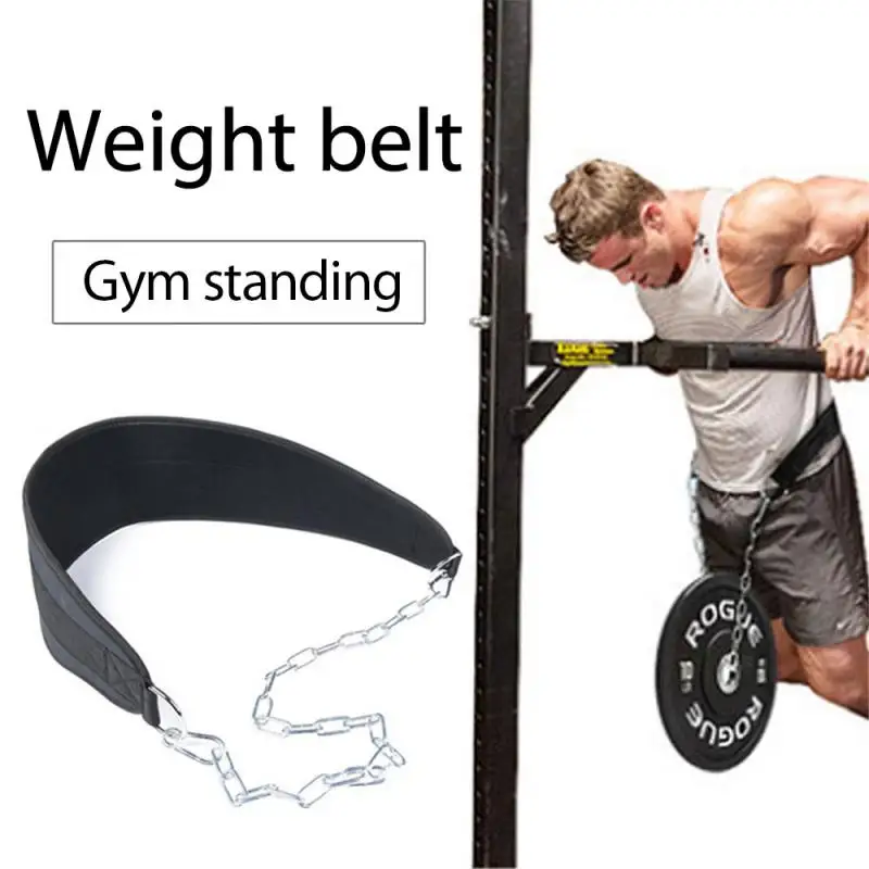 

Thicker Metal Chain Weight Lifting Dip Belt Pull-up Gym Equipment Bodybuilding Musculation Exercise Crossfit Fitness Training