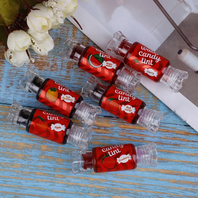 1 шт. долговечный блеск для губ водостойкий конфетное окрашивание жидкий милых с