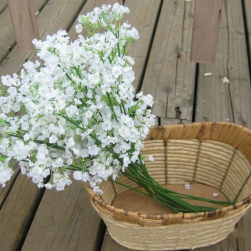Свадебное украшение Gypsophila естественный свежий цветочный букет для детей дома |