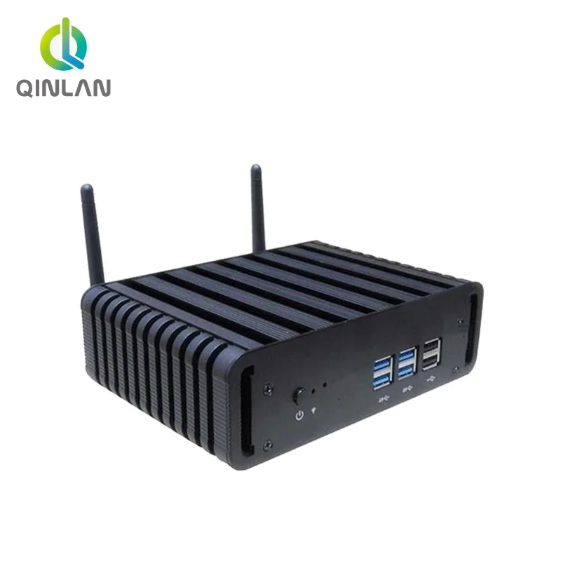 QINLAN дешевый i3 5010U Broadwell Мини ПК Windows 10 Barebone компьютер Intel Core i3 2,1 ГГц HD 5500 графика HTPC wifi HDMI