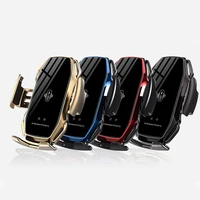 a5 car phone holder wireless charging infrared line automatic induction 10w fast charge for iphone samsung huawei xiaomi
