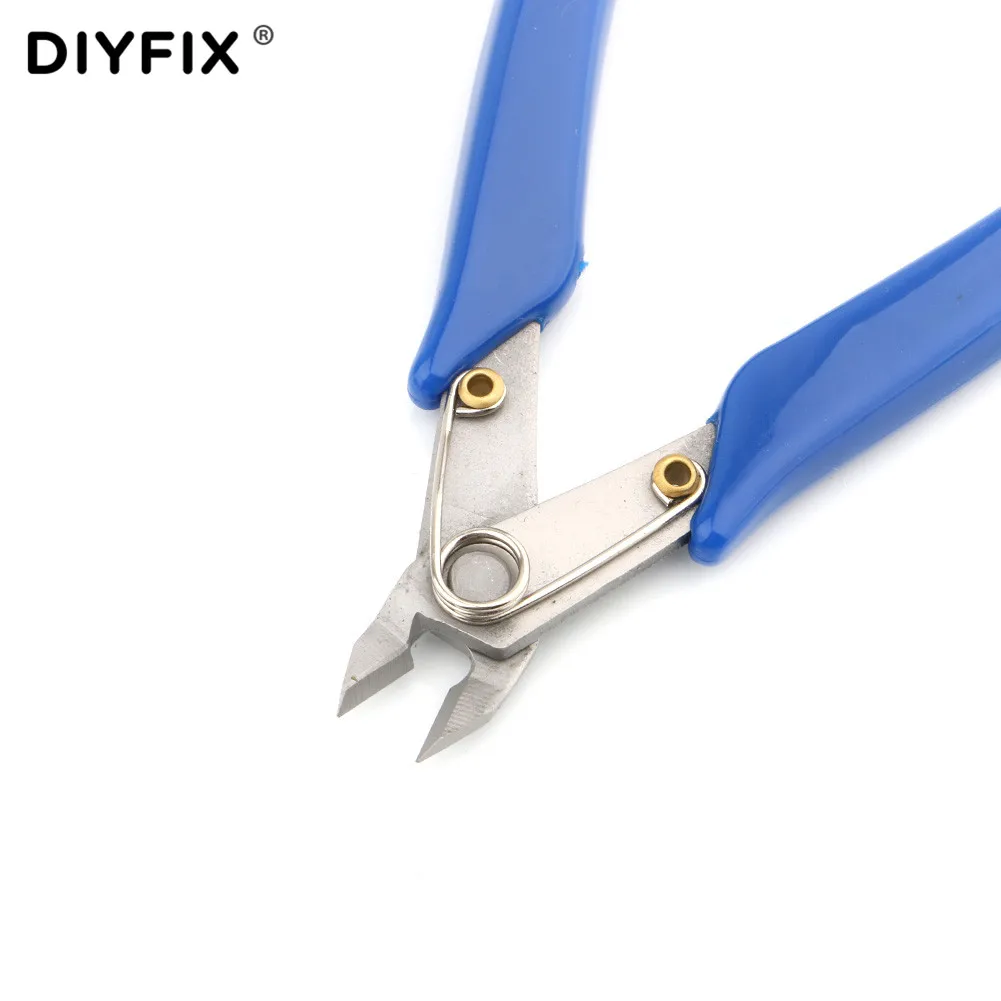 DIYFIX мини диагональные электрики режущие плоскогубцы Длинные плоскогубцы для ЖК-дисплея ремонт материнской платы режущий провод промышленный инструмент