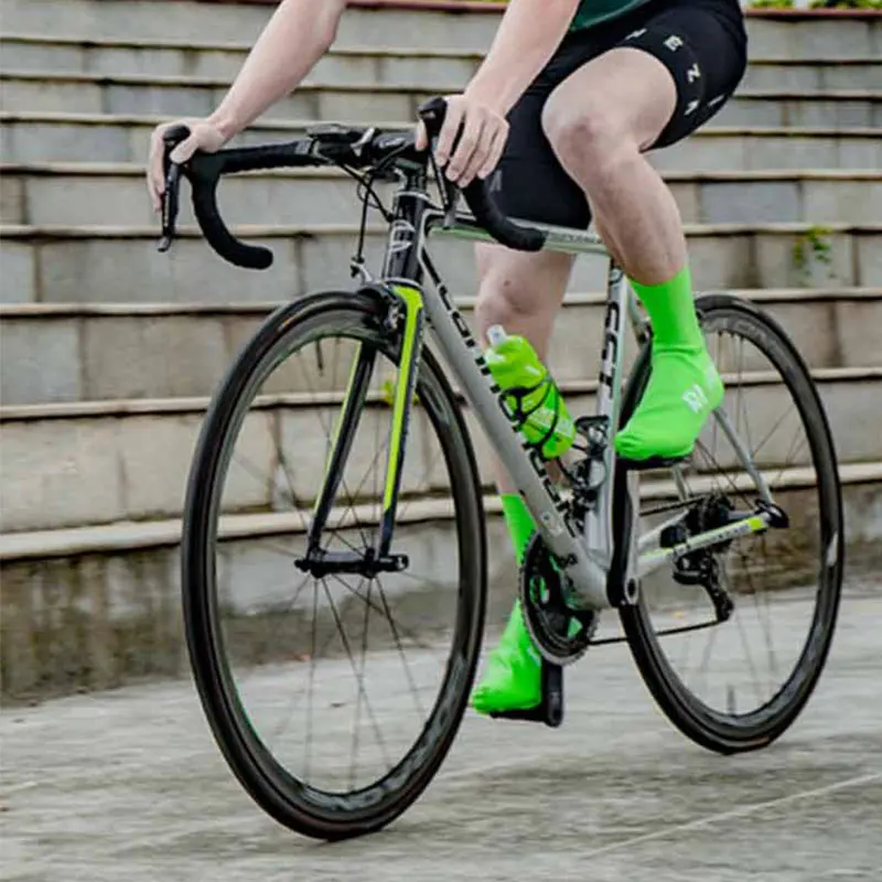 Защитные чехлы для обуви водонепроницаемые теплые силиконовые замки шоссейных