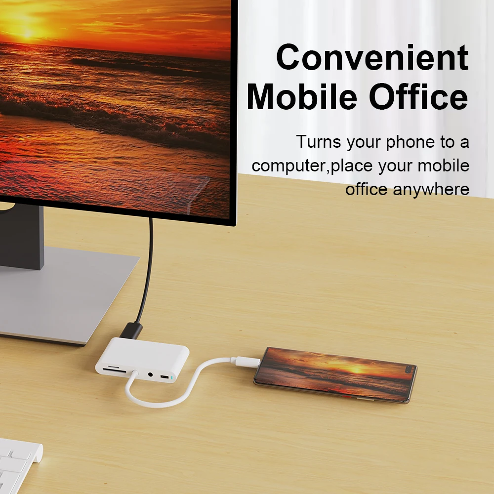 Док-станция для MacBook Pro Huawei Mate 30 3 0 USB-C USB 1 HDMI разветвитель | Компьютеры и офис