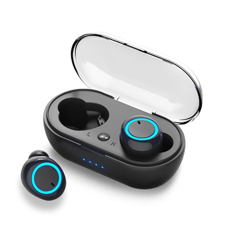 Binaural touch Сенсорные Bluetooth 5,0 наушники TWS беспроводные наушники Bluetooth стерео гарнитура спортивные наушники с микрофоном настоящие беспроводные наушники - Цвет: Binaural touch