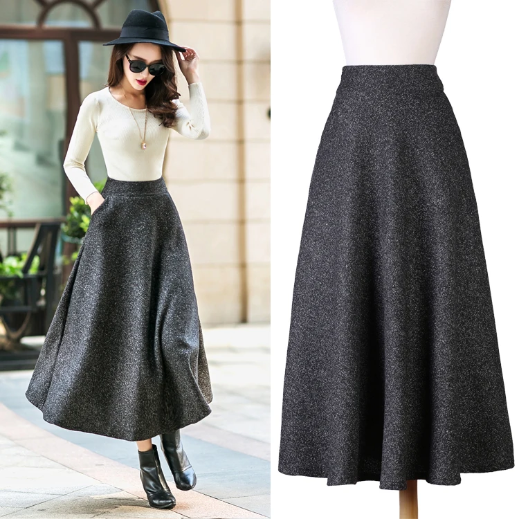 Новая качественная Зимняя юбка в британском стиле 2019 г. Осенняя формальная