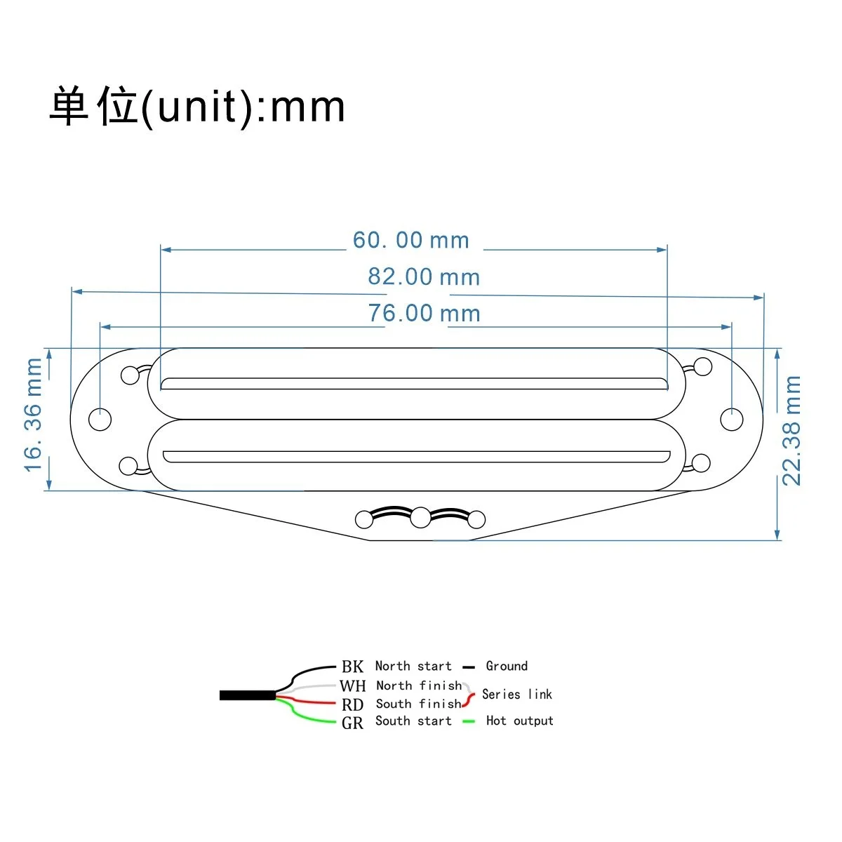FLEOR белый набор Alnico 5 Dual Hot Rails Humbucker Pickups шея + средняя мост Пикап для SSS частей