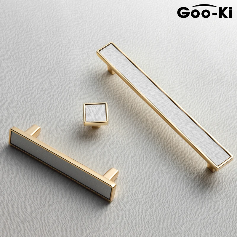 Европейский современный доступный Роскошный белый из натуральной кожи Znic сплав