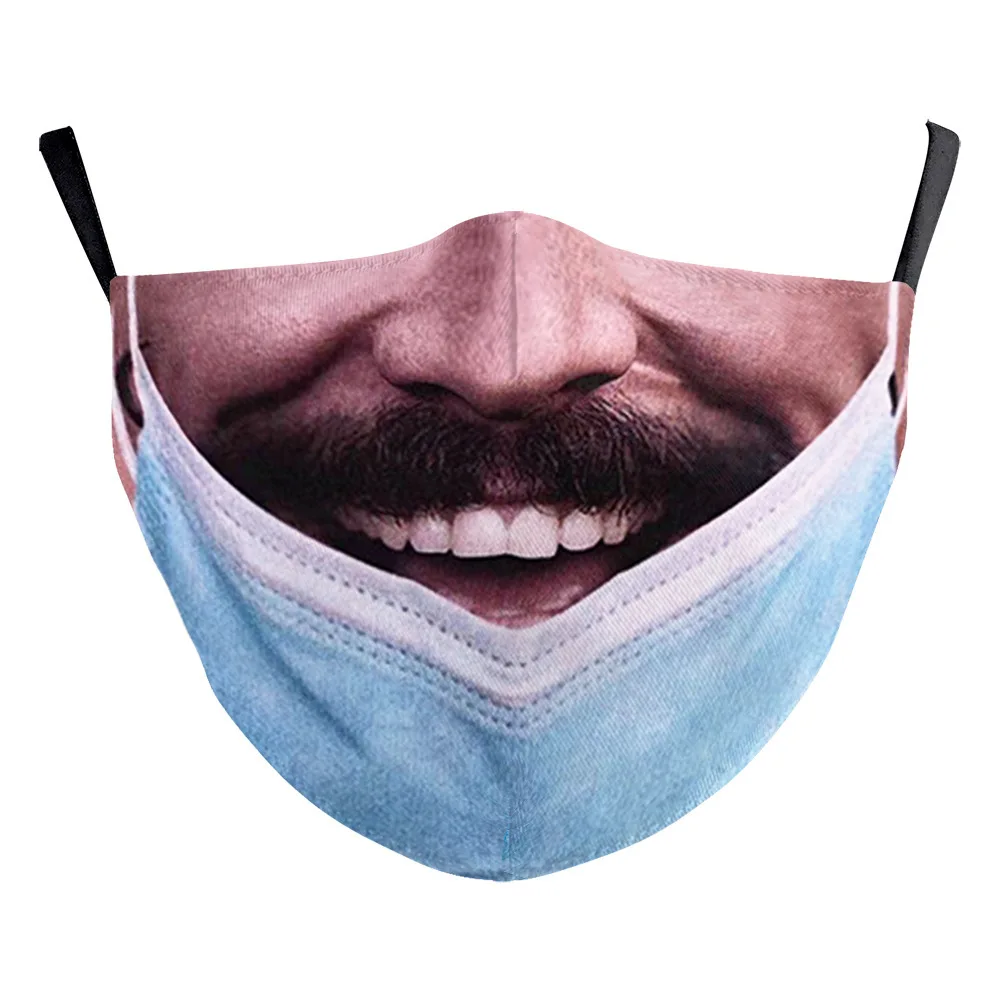 

Причудливый Mascarillas забавные ткани, которые не носить Маска Новинка забавная многоразовая маска на Хэллоуин Косплей cubre Бокас маска для розы...