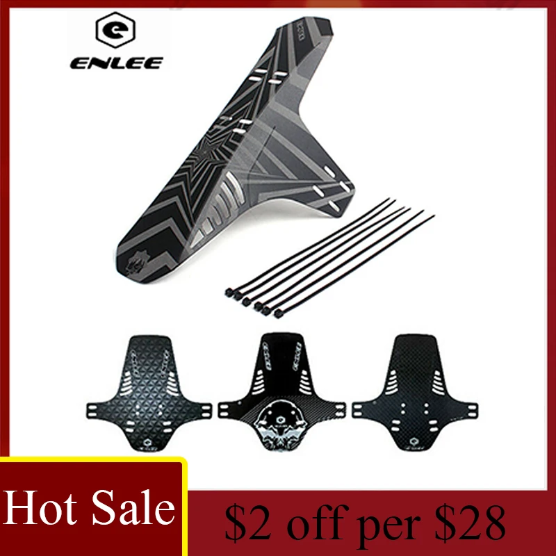 

MTB Reflective Fenders Road Mountain Bike for Front/Rear Fender Dustproof Saddle Universal Fenders Bicycle Accessories
