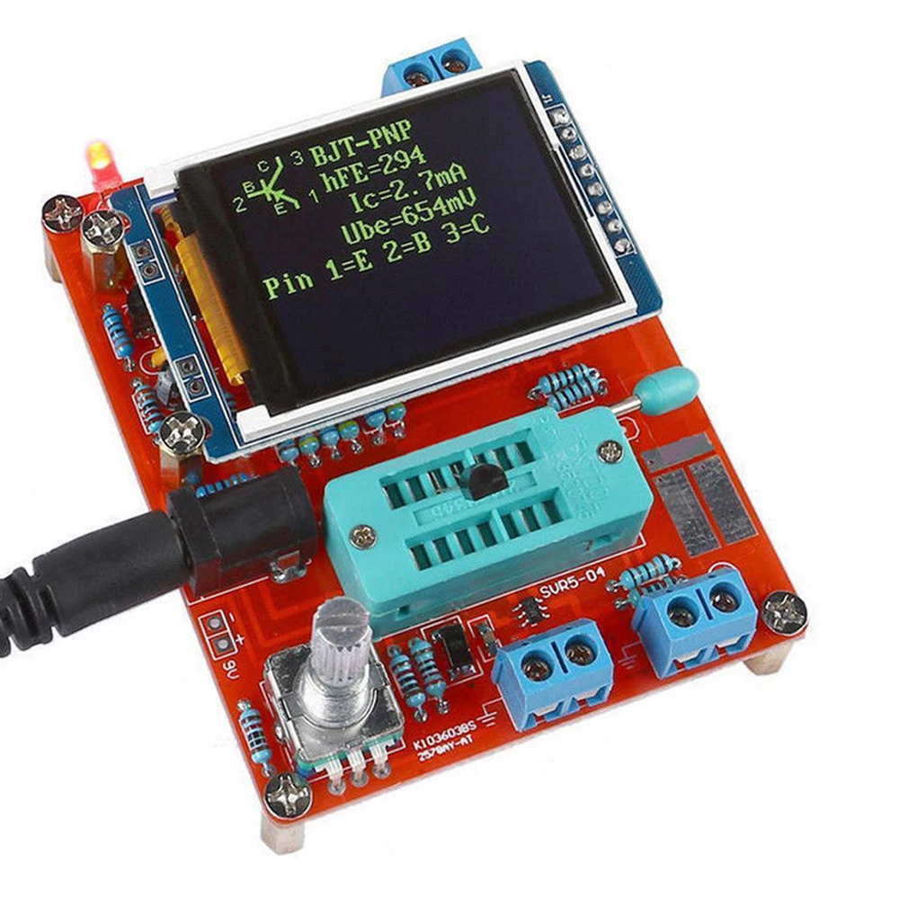 Тестер транзисторов M328 LCD 12864 набор для самостоятельной сборки измеритель