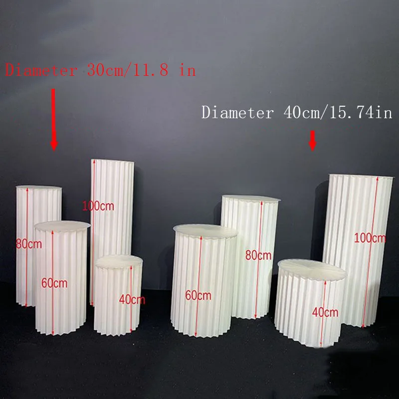 

Wedding Three-dimensional Origami Cylindrical Guide Folding Creative Round Table Decoration Wedding Guide Window Display Booth p