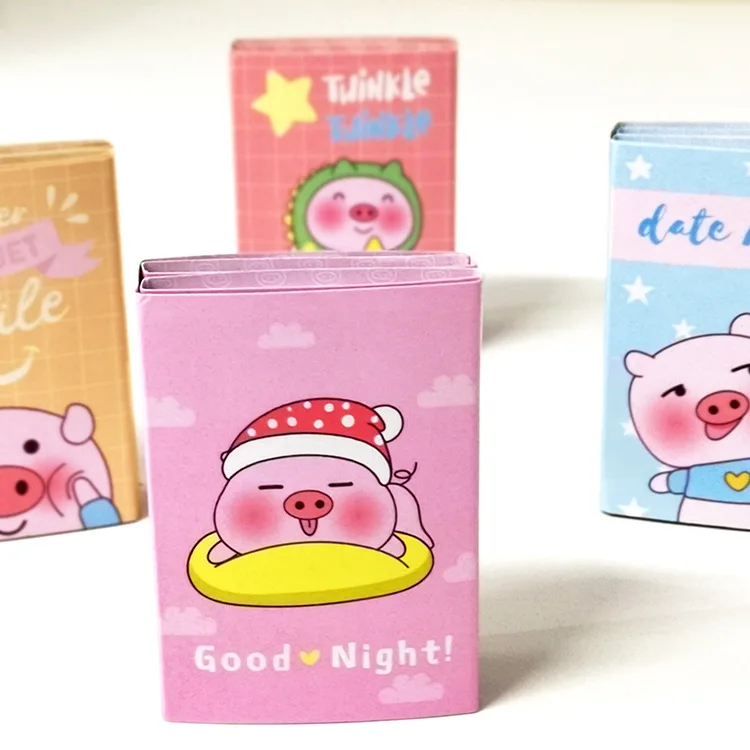 

Kawaii Cute Cartoon Pink Pig 6 Folding Memo Pad N Times Sticky Notes To Do List Planner Sticker Memo Notepad Gift Stationery