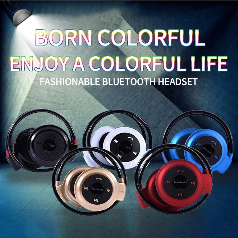 

For Mini Wireless Sports Bluetooth Headphones Headset Call FM Radio TF Card Stereo Long Standby Bluetooth 3.0 Wireless Call