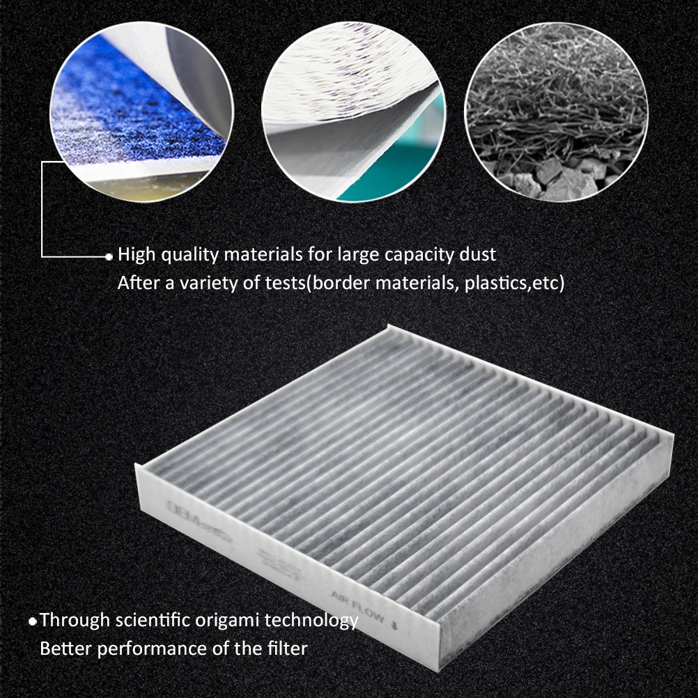 Автомобильный фильтр пыльцы для салона активированный уголь Honda Accord Civic Crosstour CR-V