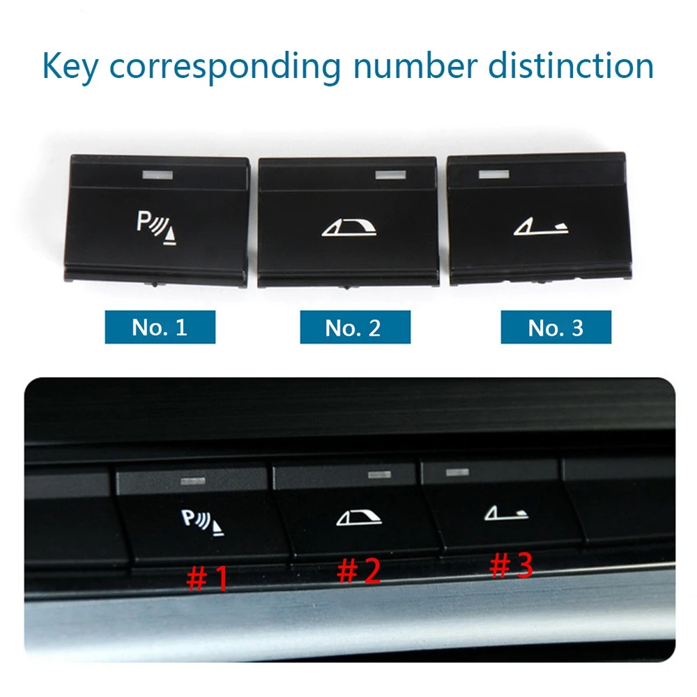 

Center Console Switch Unit Radar Roof Switch Button Outdoor Personal Car Part Decoration Accessories for BMW E89 Z4 61319146642