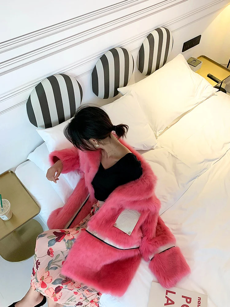 Женская куртка из натурального меха шерстяная женская одежда 2020 парка зимнее