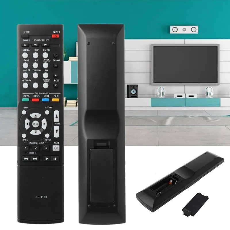 Новый пульт дистанционного управления Лер Замена для Denon AV Приемник AVR 1713 RC 1169 1613