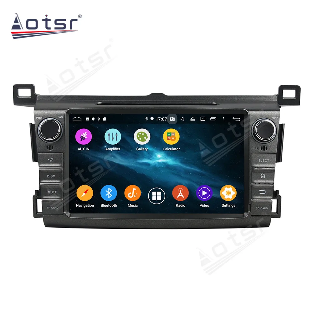 

128GB Android 10 Car Multimedia Stereo Player For Toyota RAV4 2013 2014 2015 Tape Radio Recorder Video GPS Navi Head Unit 2 Din