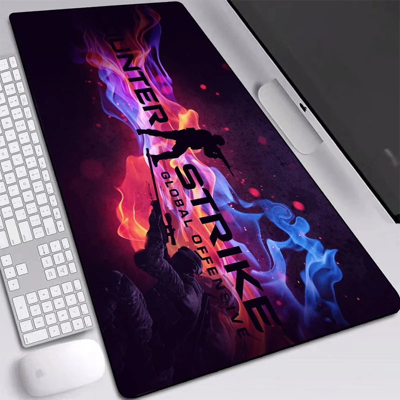 

CSGO Gaming Mice Pad with Natural Rubber Material Large Mouse-pad Accurate-control Desktop Table Mat Computer Accessories