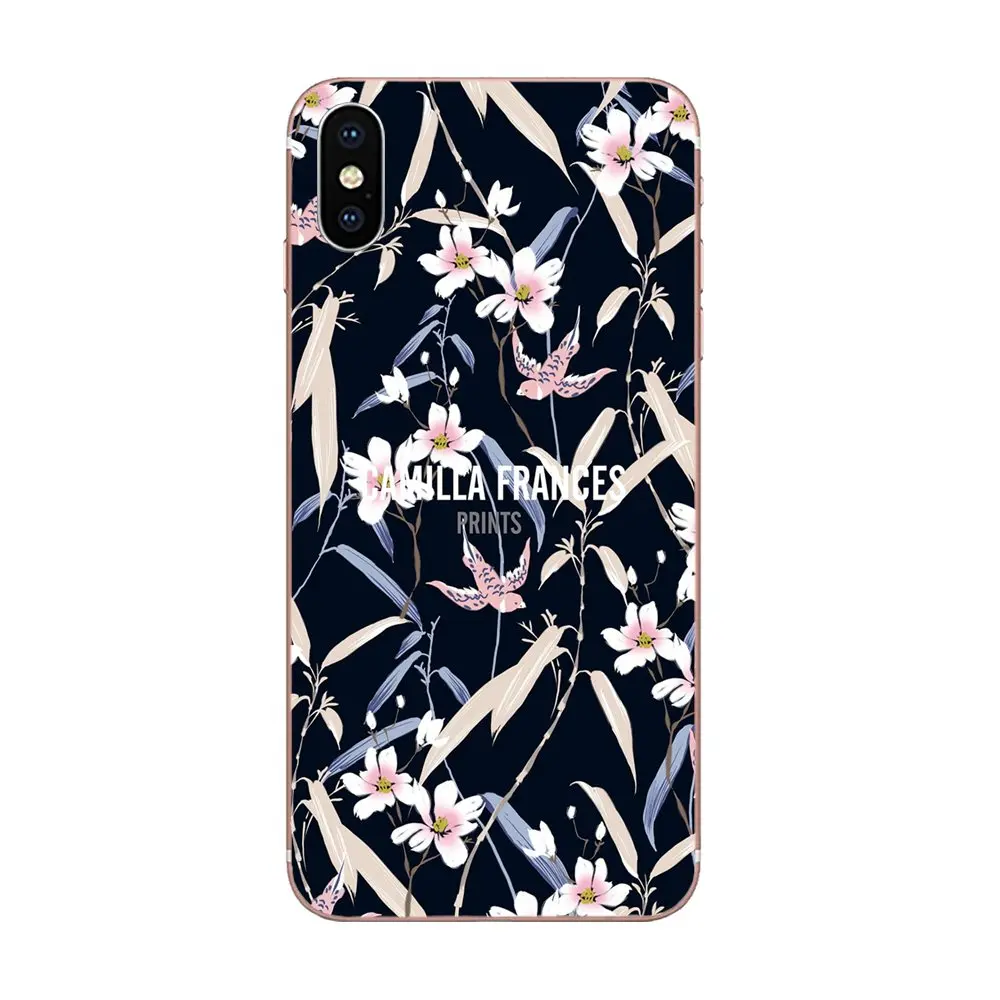 Летние тропические листья с цветочным принтом для Samsung Galaxy A51 A71 A81 A91 A50 A50S A40 A40S A30