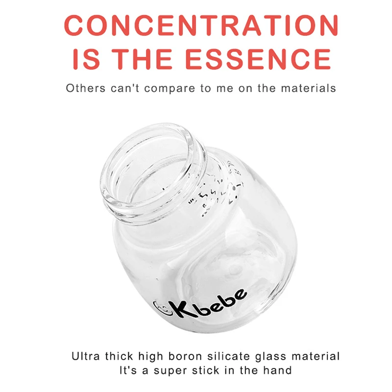 Ckbebe маленькая бутылка для молока розовый/серый 50 мл|Бутылки| |